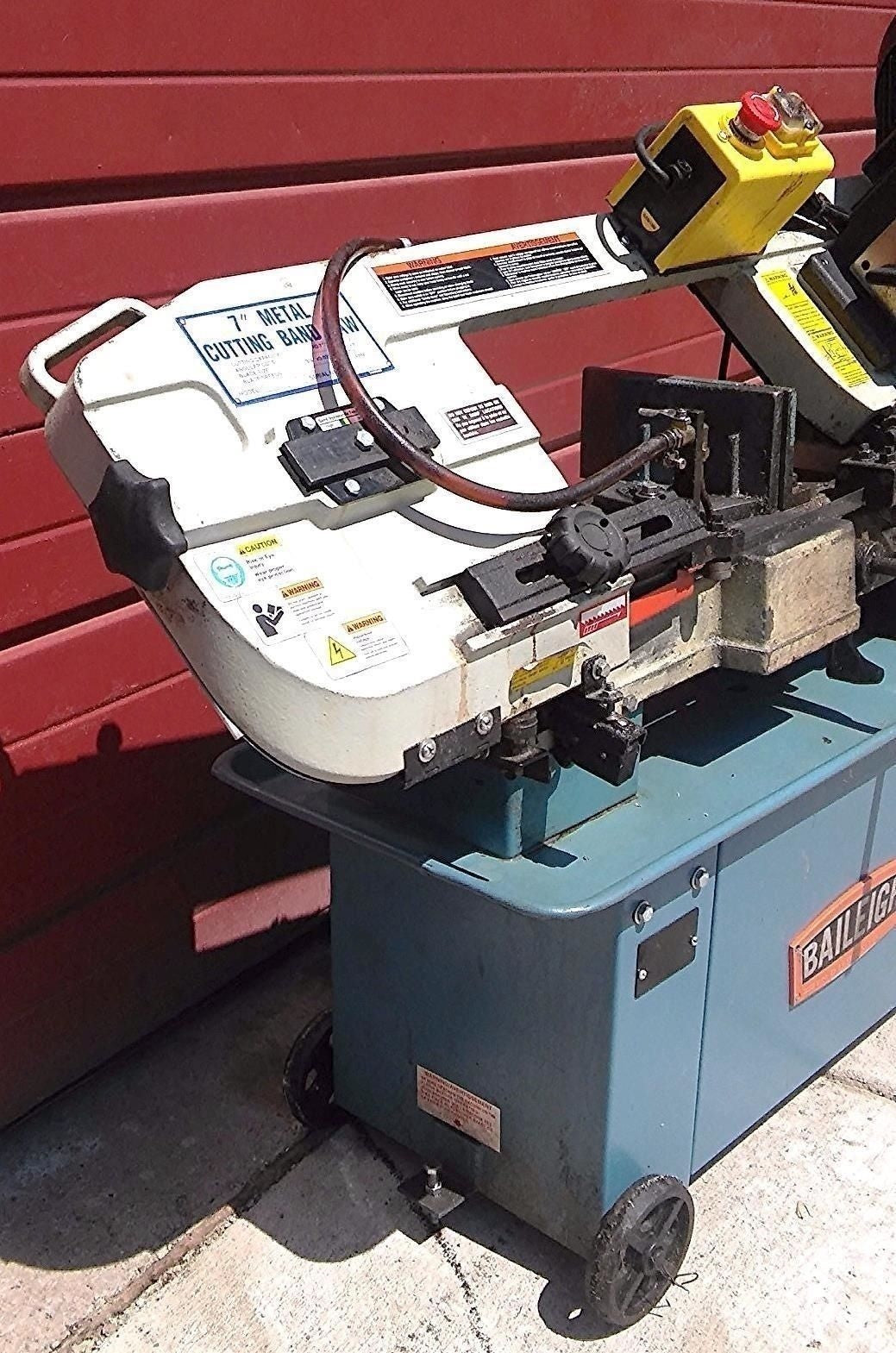 BAILEIGH BS-712M METAL CUTTING 7" BAND SAW WATCH VIDEO OF THIS UNIT WORKING HERE