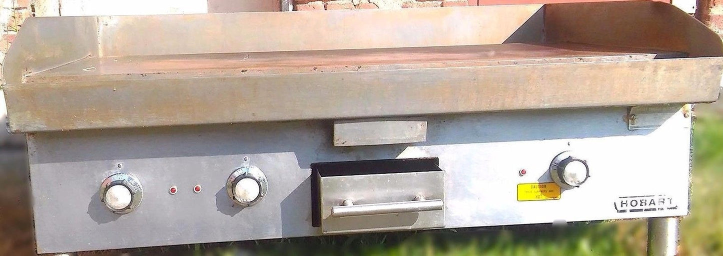 HOBART 36" INCH ELECTRIC FLAT COUNTER TOP GRIDDLE GRILL MODEL CG57 1 or 3 PHASE