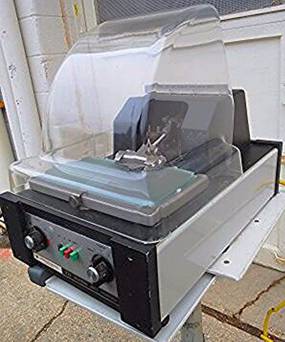 AMERICAN OPTICAL 925 MICROTOME KNIFE SHARPENER + 2 Knives WATCH VIDEO FREE SHIP