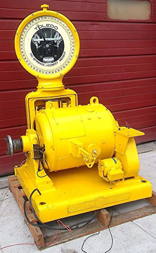 GE MOTOR DYNANOMETER MAGNET HYSTERESIS ANALOG HORSE POWER TEST EQUIPMENT SYSTEM