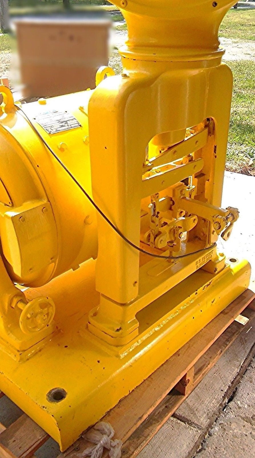 GE MOTOR DYNANOMETER MAGNET HYSTERESIS ANALOG HORSE POWER TEST EQUIPMENT SYSTEM