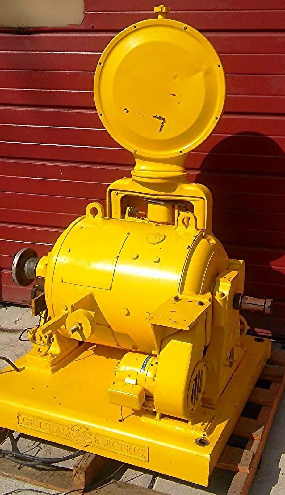 GE MOTOR DYNANOMETER MAGNET HYSTERESIS ANALOG HORSE POWER TEST EQUIPMENT SYSTEM