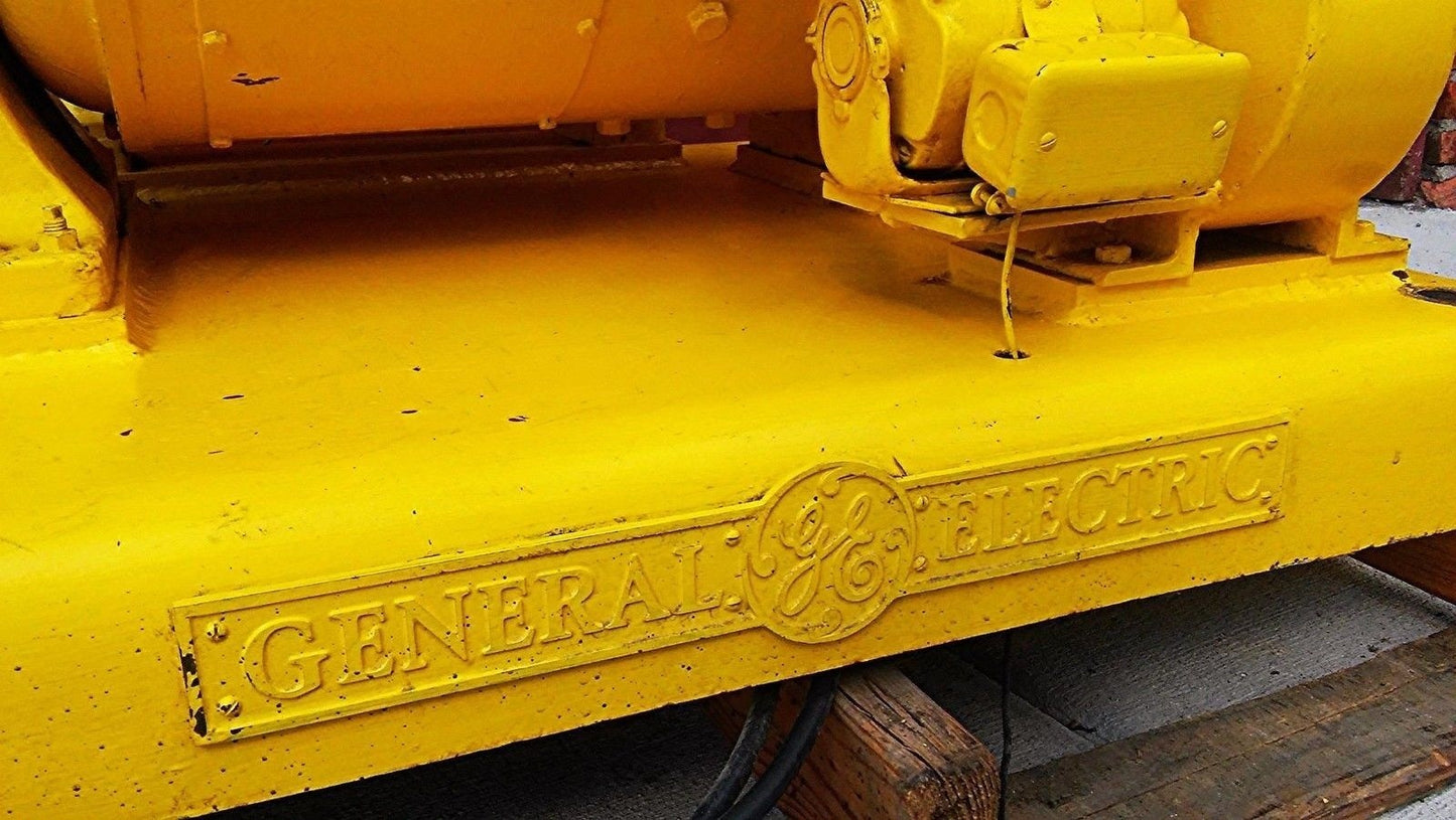 GE MOTOR DYNANOMETER MAGNET HYSTERESIS ANALOG HORSE POWER TEST EQUIPMENT SYSTEM