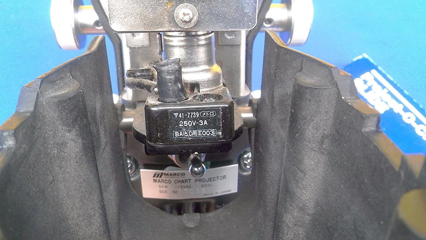 MARCO CHART SLIDE PROJECTOR with Project O Chart inside Original Box FREE SHIP