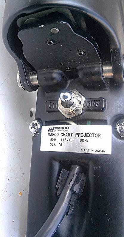 MARCO CHART SLIDE PROJECTOR with Project O Chart inside Original Box FREE SHIP