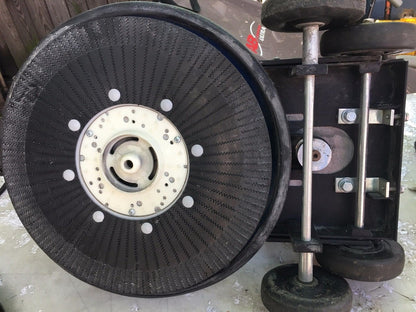 SPIRIT HAWK HEAVY DUTY HI SPEED 2000 RPM FLOOR BUFFER BURNISHER 20" WATCH VIDEO