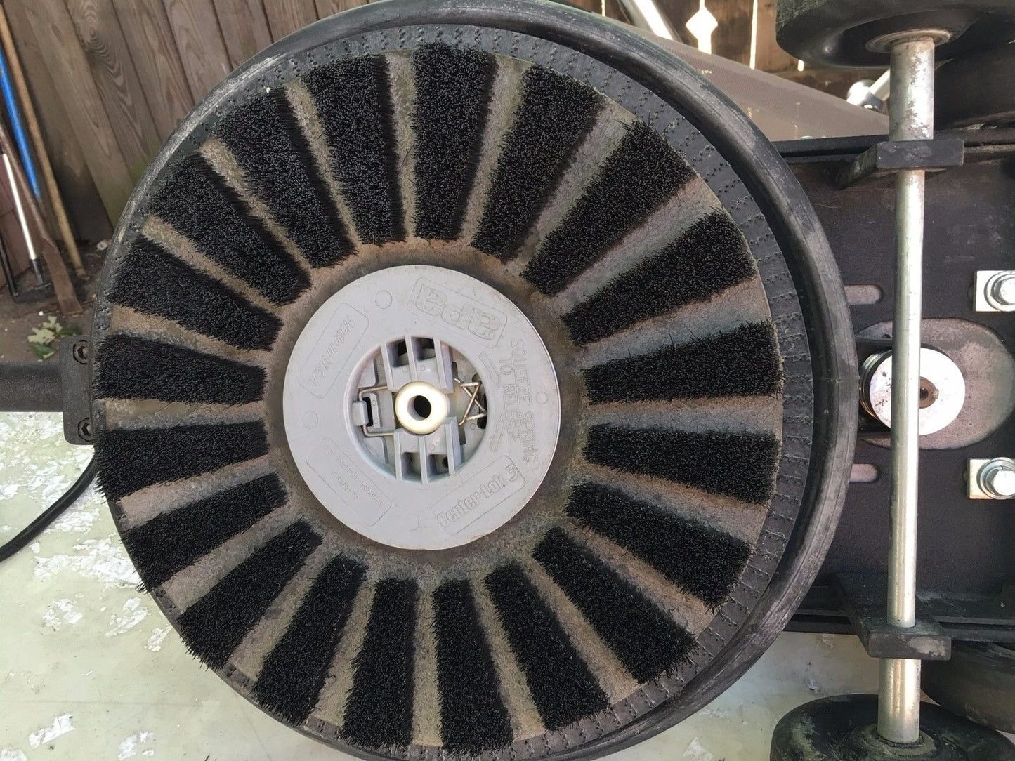 SPIRIT HAWK HEAVY DUTY HI SPEED 2000 RPM FLOOR BUFFER BURNISHER 20" WATCH VIDEO