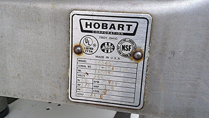 HOBART 84145 BUFFALO BOWL CHOPPER - 14" BOWL 200 Volts 3 PHASE WORKS PERFECTLY