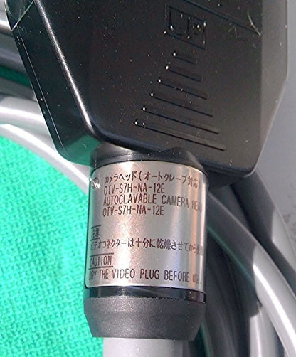 OLYMPUS OTV-S7H-NA-12E AUTOCLAVABLE OTV-S7 NTSC CAMERA HEAD WORKING GREAT