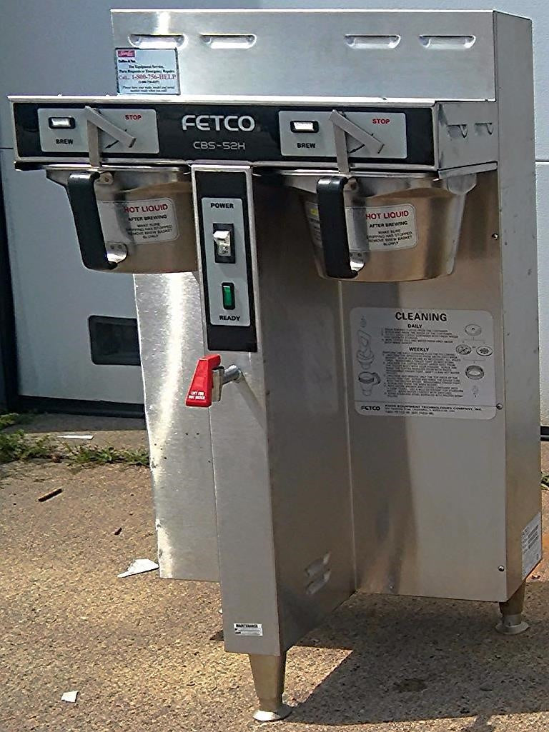 FETCO CBS-52H15 1.5 GALLON Coffee Machine BREW PERCULATOR