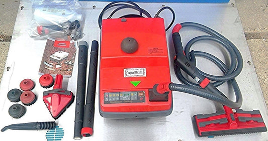 VAPOR BLITZ II Commercial Steam Cleaner Attachments MANUAL WATCH VIDEO FREESHIP
