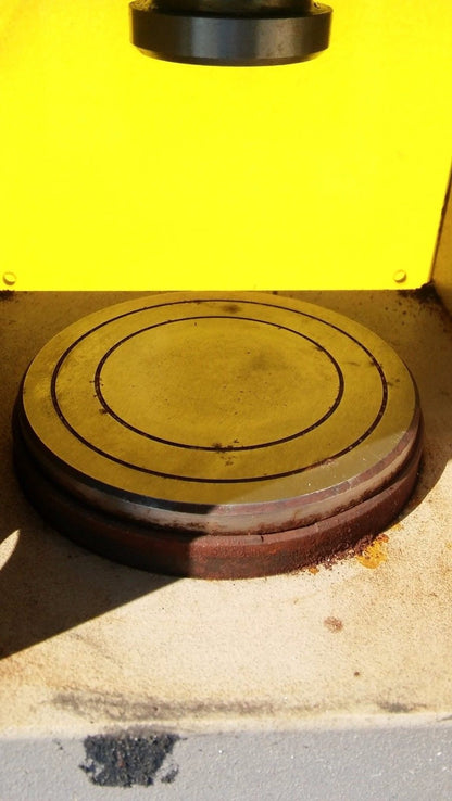 GRASEBY SPECAC 15 TON BENCHTOP LABORATORY HYDRAULIC PRESS & MANUAL FREE SHIP