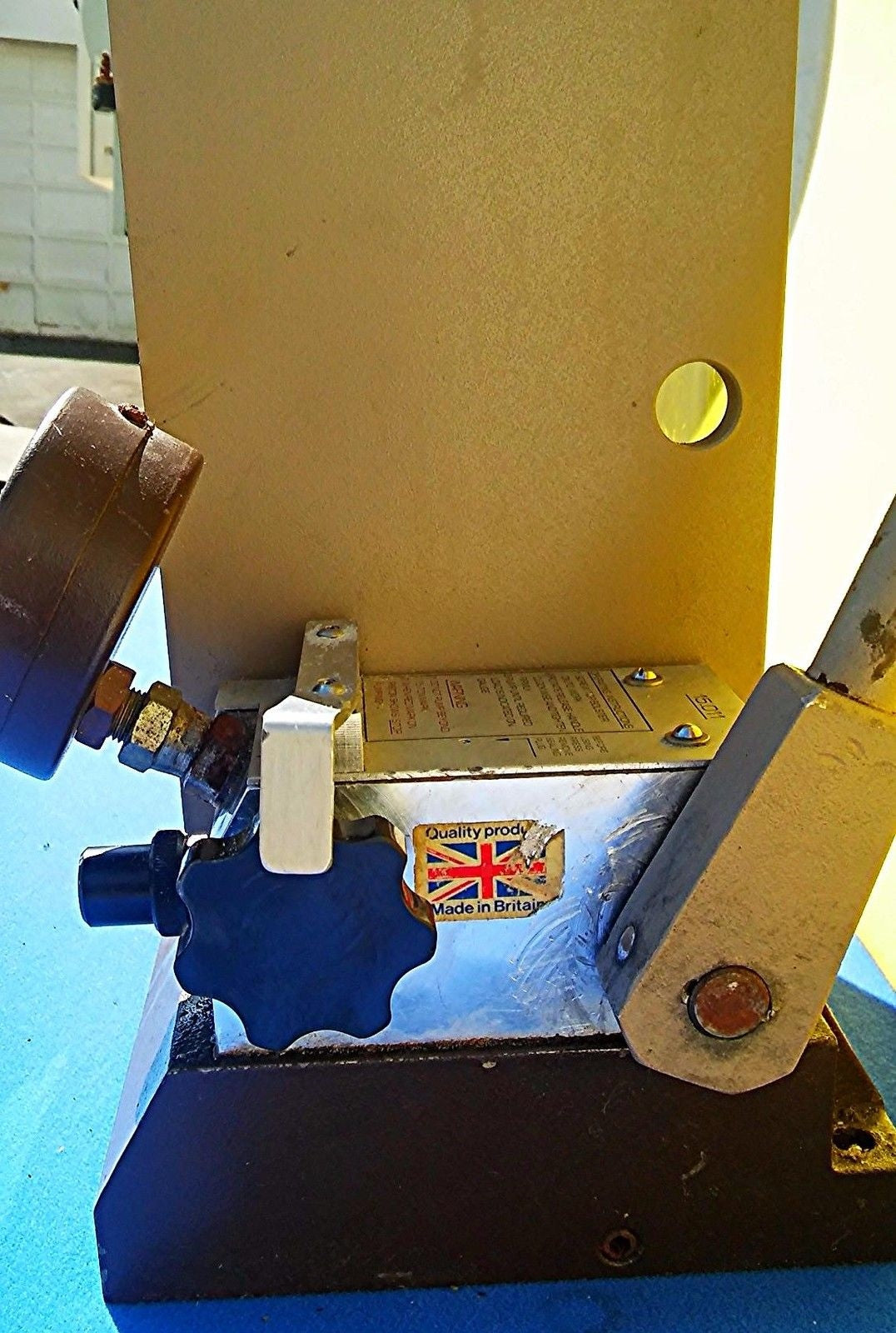 GRASEBY SPECAC 15 TON BENCHTOP LABORATORY HYDRAULIC PRESS & MANUAL FREE SHIP