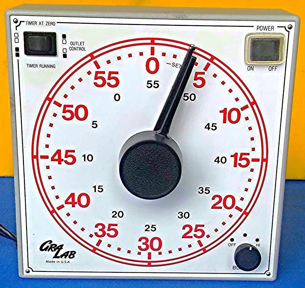 GRALAB 60 Minute General Purpose TIMER MODEL 171 WATCH VIDEO HERE FREE SHIPPING