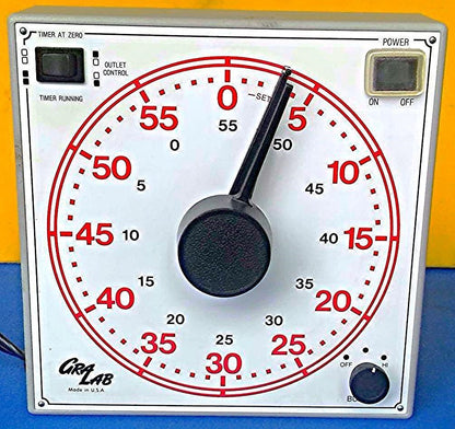 GRALAB 60 Minute General Purpose TIMER MODEL 171 WATCH VIDEO HERE FREE SHIPPING