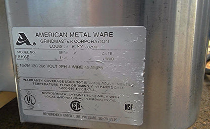 Grindmaster 8106E Twin 6 Gallon Coffee Machine Urn BREW PERCULATOR AMERICAN WARE