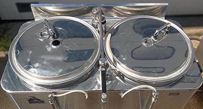 Grindmaster 8106E Twin 6 Gallon Coffee Machine Urn BREW PERCULATOR AMERICAN WARE