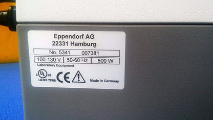 EPPENDORF MASTERCYCLER EPGRADIENT 5341 96 WELL THERMOCYCLER PERFECT FREESHIPPING