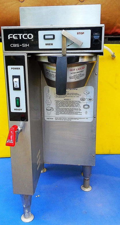 FETCO CBS-51H10 Single 1.0 Gallon Coffee Brewer & BONUS 2 WATER FILTER FREE SHIP