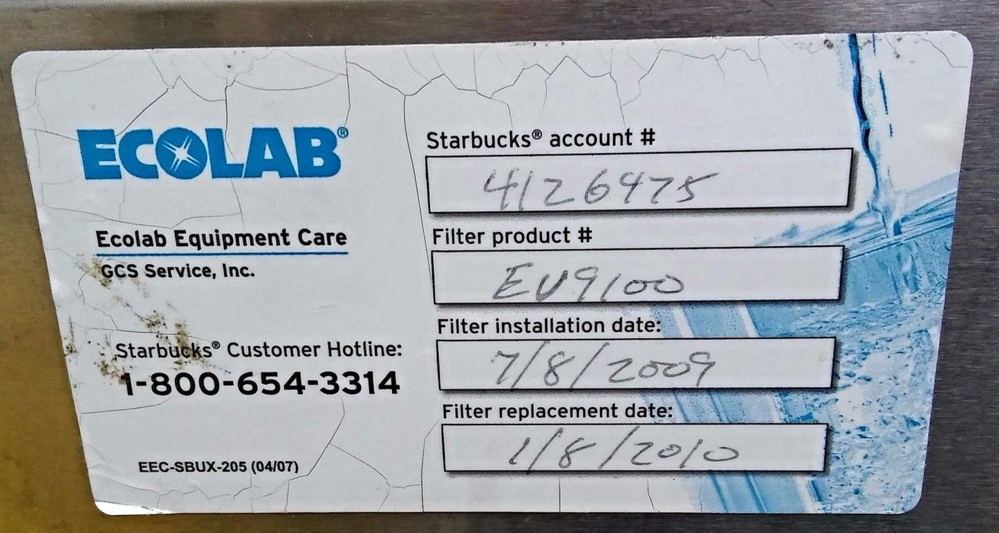 FETCO CBS-51H10 Single 1.0 Gallon Coffee Brewer & BONUS 2 WATER FILTER FREE SHIP