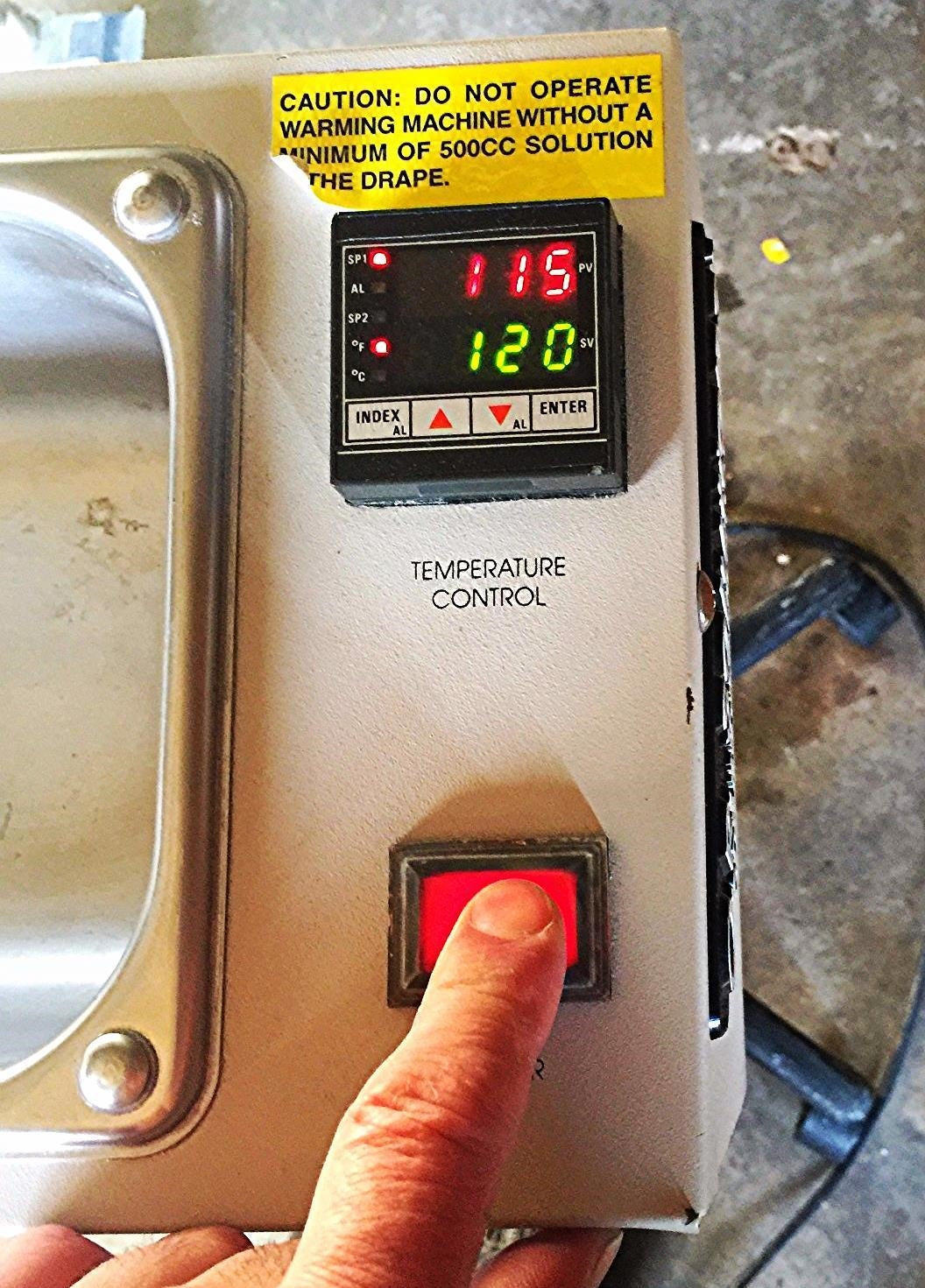 O.R. SOLUTIONS ORS-2038D IRRIGATION FLUID SCOPE OPERATION SURGERY WARMING SYSTEM