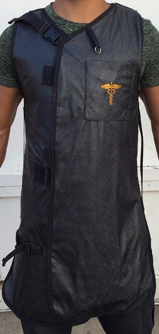 BURLINGTON MEDICA LEAD PROTECTION XRAY FULL WRAP X-RAY RADIOLOGICAL APRON FEMALE