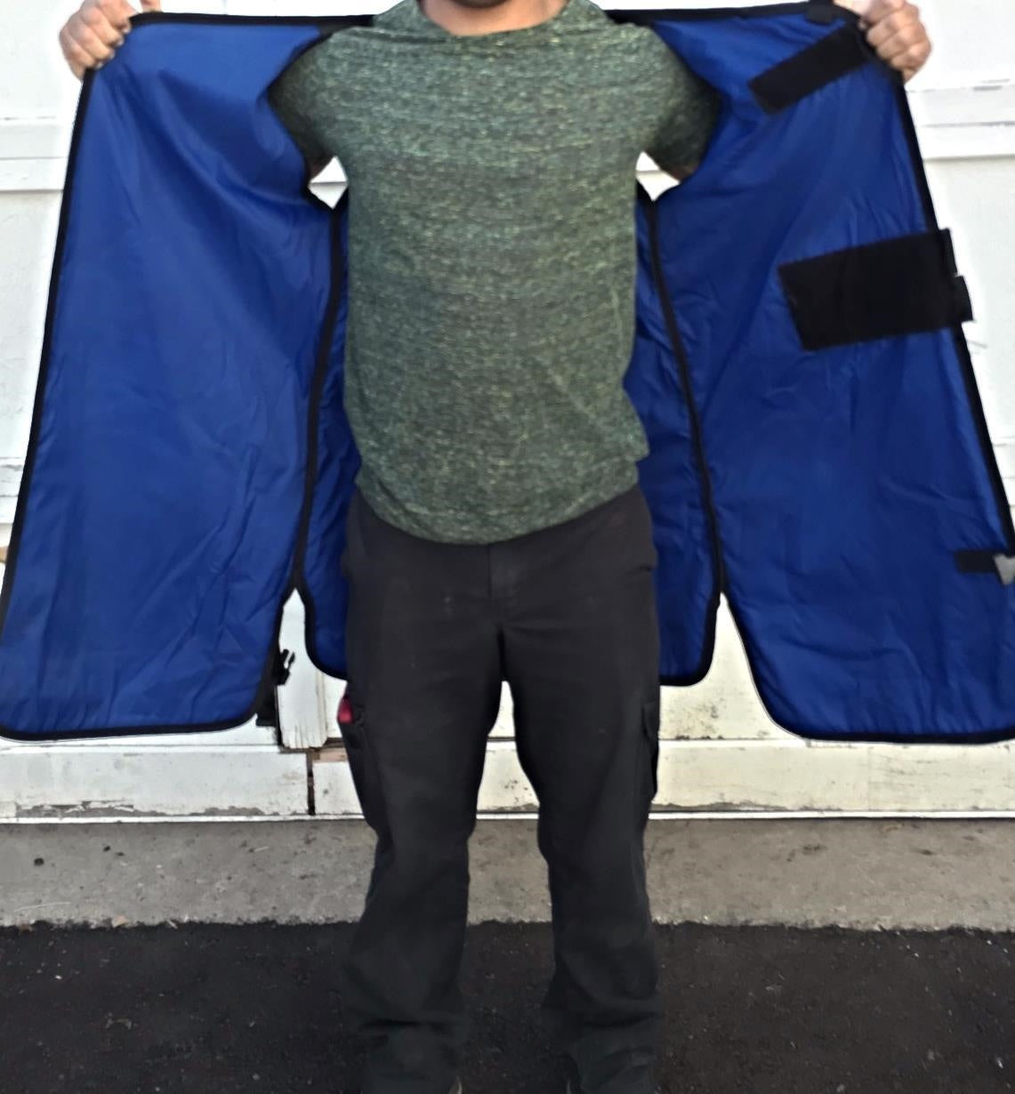 BURLINGTON MEDICA LEAD PROTECTION XRAY FULL WRAP X-RAY RADIOLOGICAL APRON FEMALE