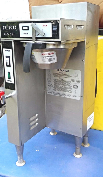 FETCO CBS-51H10 Single 1.5 Gallon Coffee Brewer 240V/1Phase 90DayWarran FREESHIP
