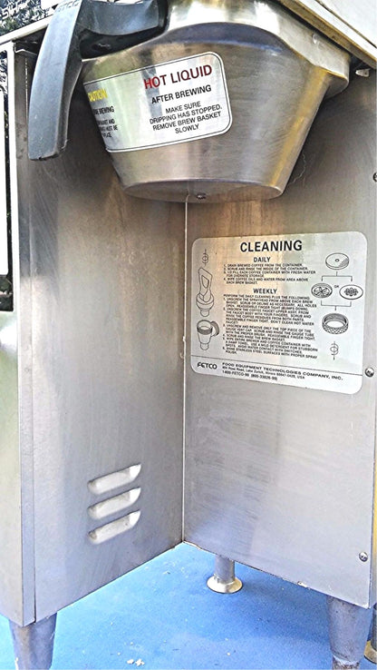 FETCO CBS-51H10 Single 1.5 Gallon Coffee Brewer 240V/1Phase 90DayWarran FREESHIP