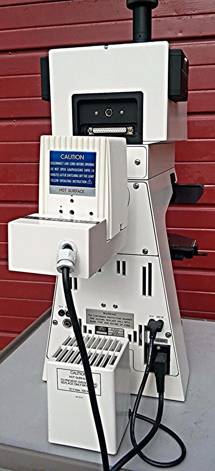 ZEISS AXIOPHOT FLUORESCENCE POLARIZED FILTER MICROSCOPE PULNIX TM-745 CAMERA