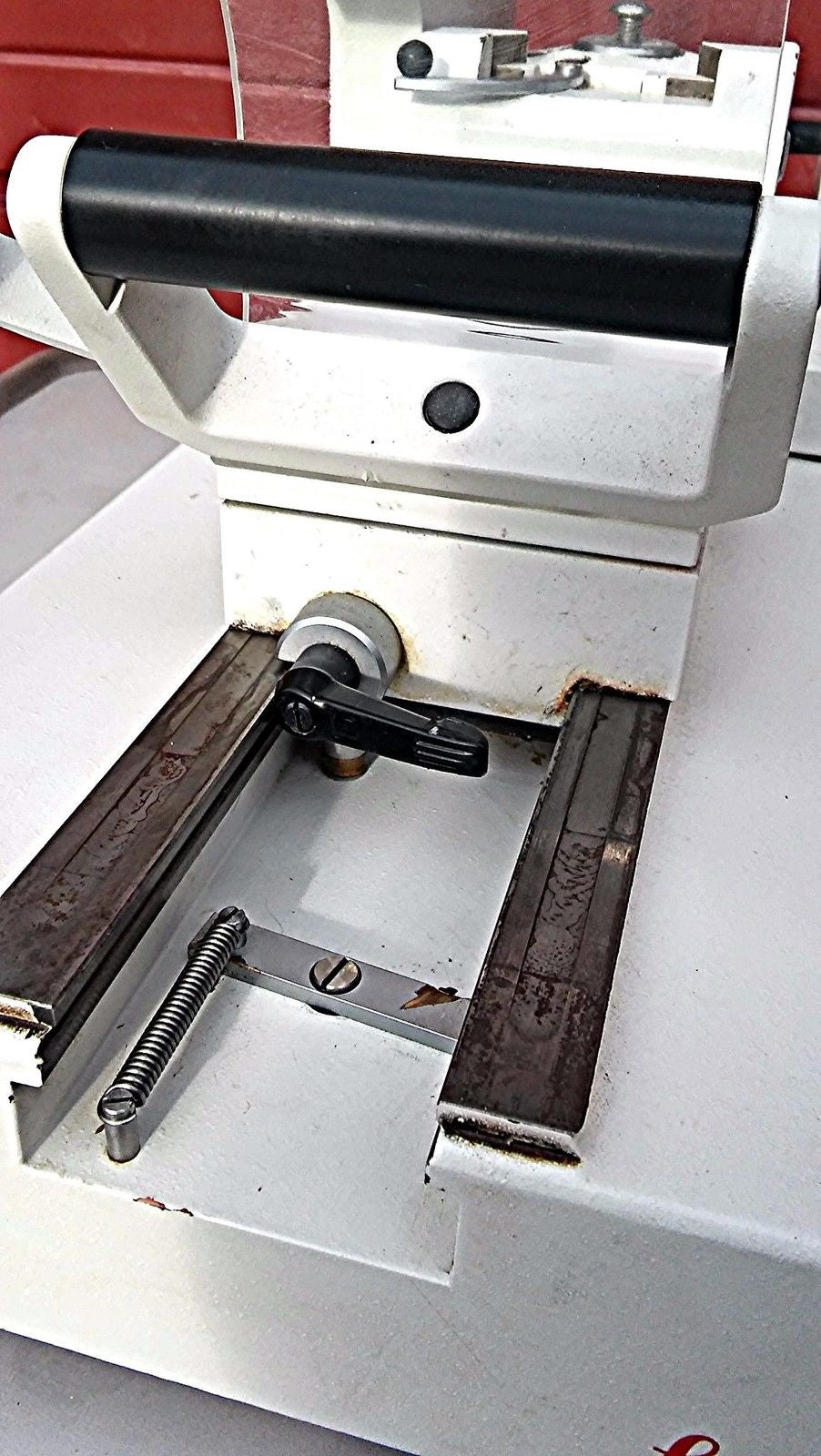 LEICA SM2400  SLEDGE MICROTOME with KNIFE ALMOST COMPLETE FREE SHIP