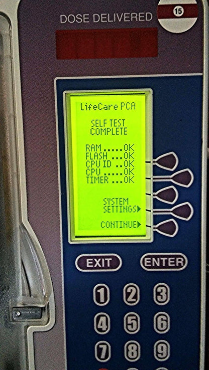 HOSPIRA LifeCare PCA™ FAMILY Infusion SysteM with KEY  FREE SHIPPING