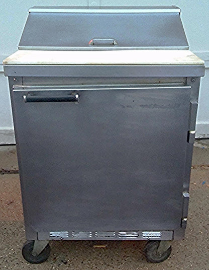 BEVERAGE AIR SUR27S 27" Refrigerated Salad / Sandwich Prep Table GREAT FREE SHIP