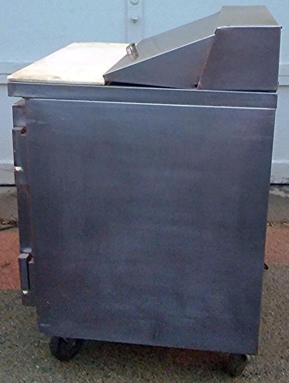 BEVERAGE AIR SUR27S 27" Refrigerated Salad / Sandwich Prep Table GREAT FREE SHIP