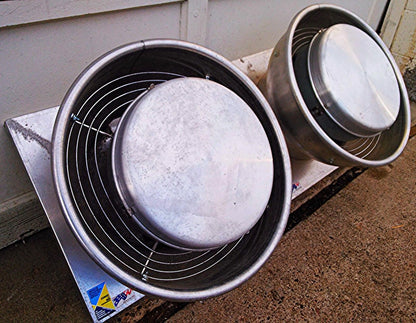 FANTECH 8" DIRECT DRIVE CENTRIFUGAL ROOF WALL UPBLAST VENTILATOR MODEL 5DDU085AY