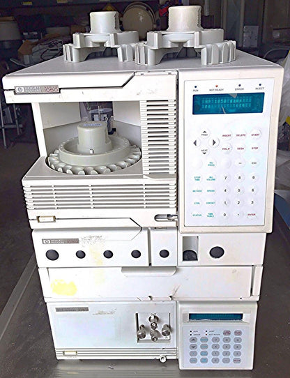 HEWLETT PACKARD SERIES 1050 HPLC SYSTEM 79855A 79853C 79856A WATCHVIDEO FreeShip