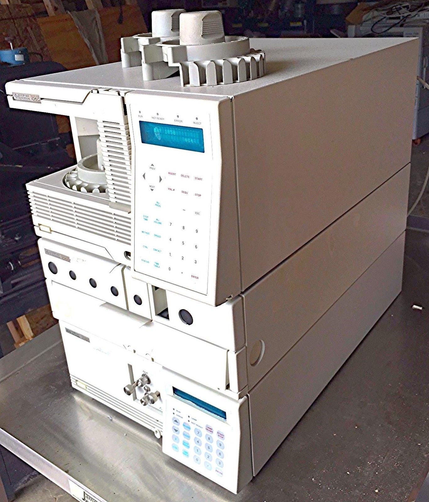 HEWLETT PACKARD SERIES 1050 HPLC SYSTEM 79855A 79853C 79856A WATCHVIDEO FreeShip
