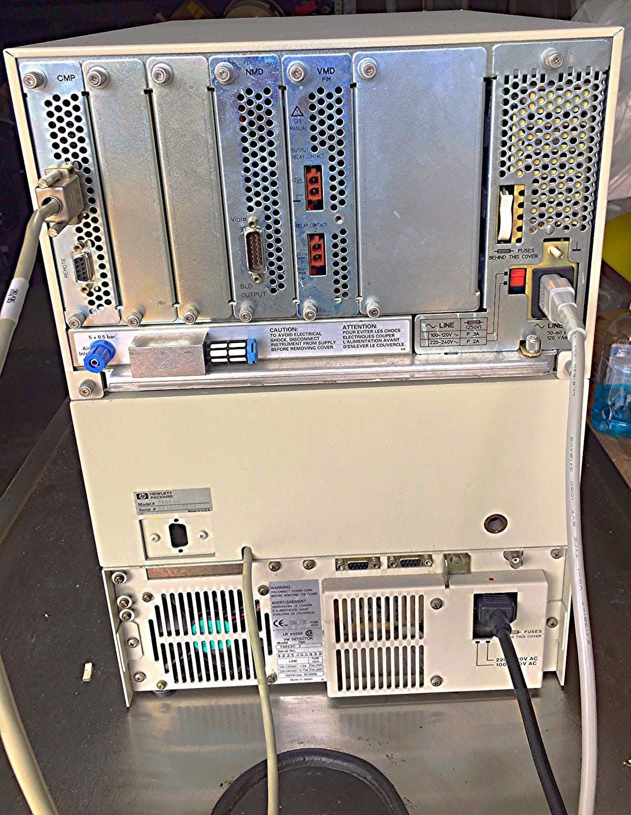 HEWLETT PACKARD SERIES 1050 HPLC SYSTEM 79855A 79853C 79856A WATCHVIDEO FreeShip