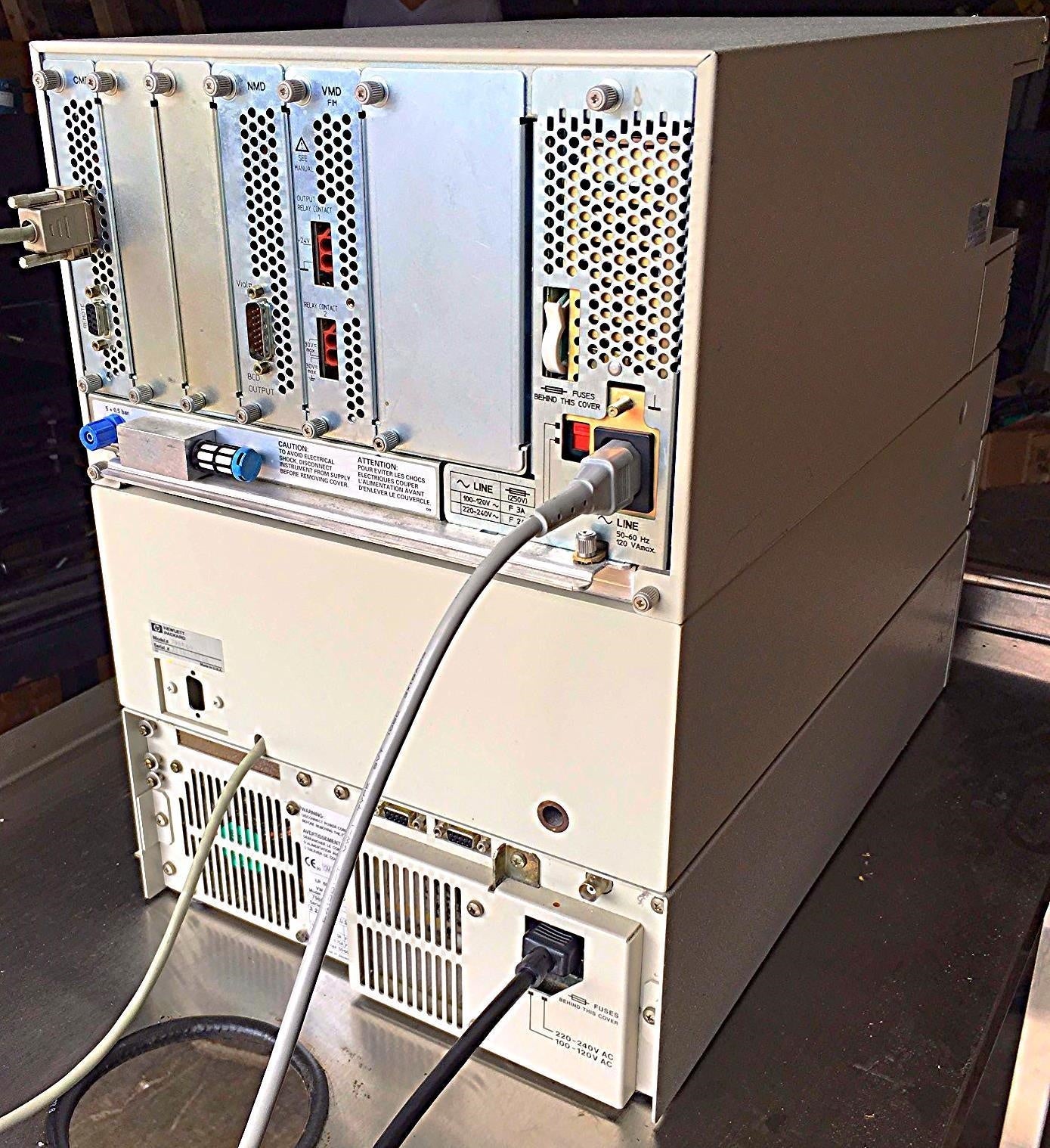 HEWLETT PACKARD SERIES 1050 HPLC SYSTEM 79855A 79853C 79856A WATCHVIDEO FreeShip