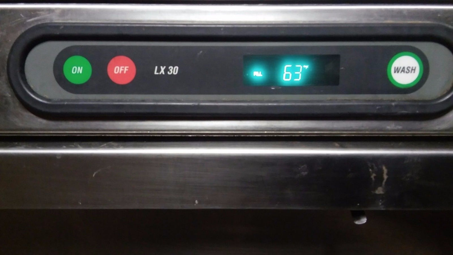 HOBART LX30 COMMERCIAL DISHWASHER WASHING WORKS PERFECTLY WATCH VIDEO FREE SHIP