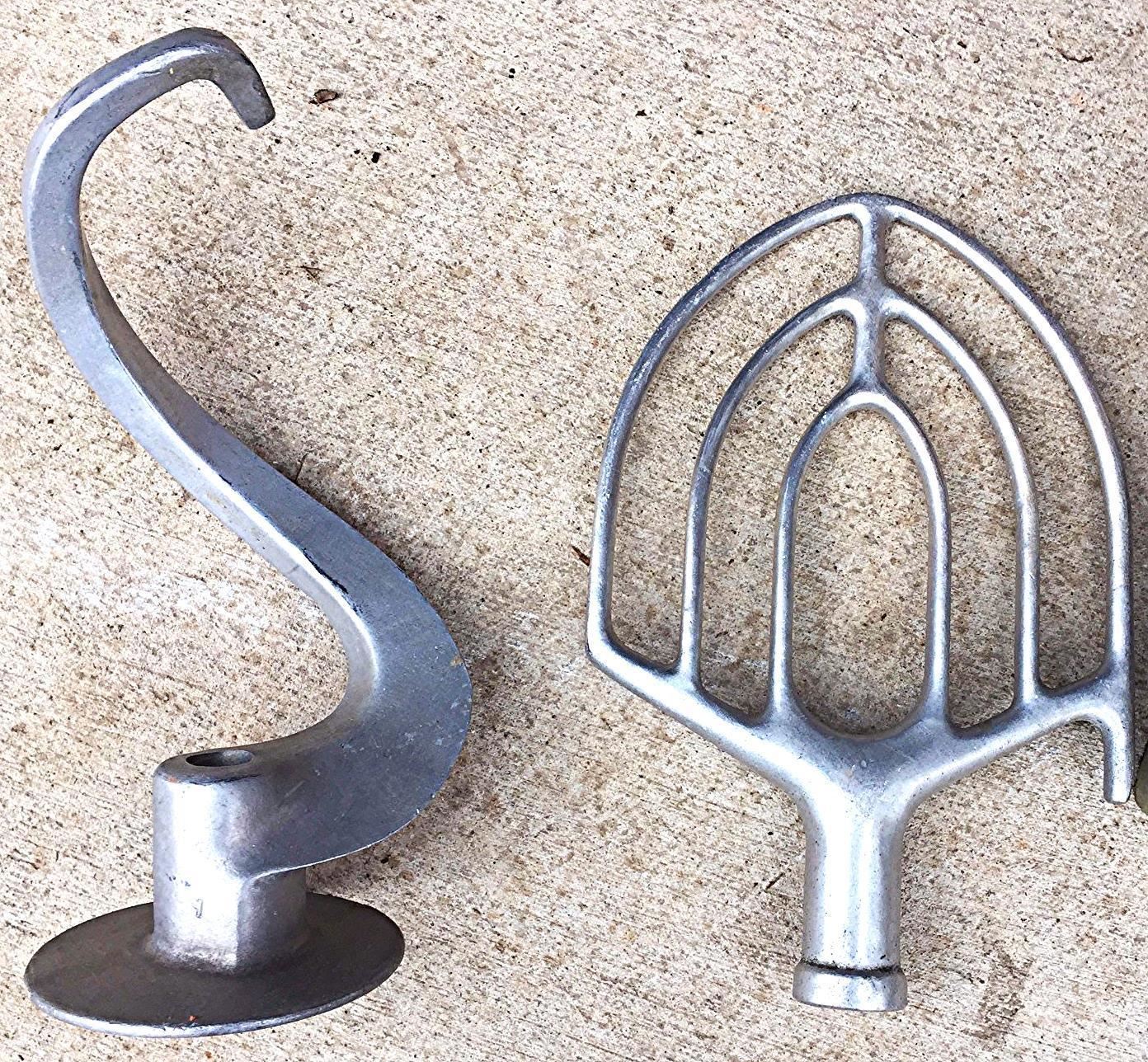 HOBART A200T 20 QUART MIXER & TIMER WHIP DOUGH ARM BEATER WATCH VIDEO FREE SHIP