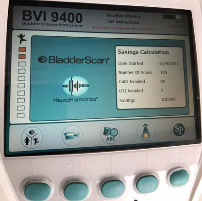 VERATHON BVI 9400 BLADDER VOLUME SCAN PORTABLE 3D ULTRASOUND WATCHVIDEO FREESHIP