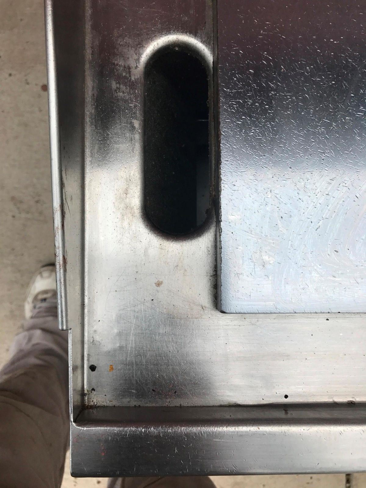 KEATING MIRACLEAN 60BFLD GAS GRILL GRIDDLE 60 x 30 & STAND ON WHEELS FREE SHIP