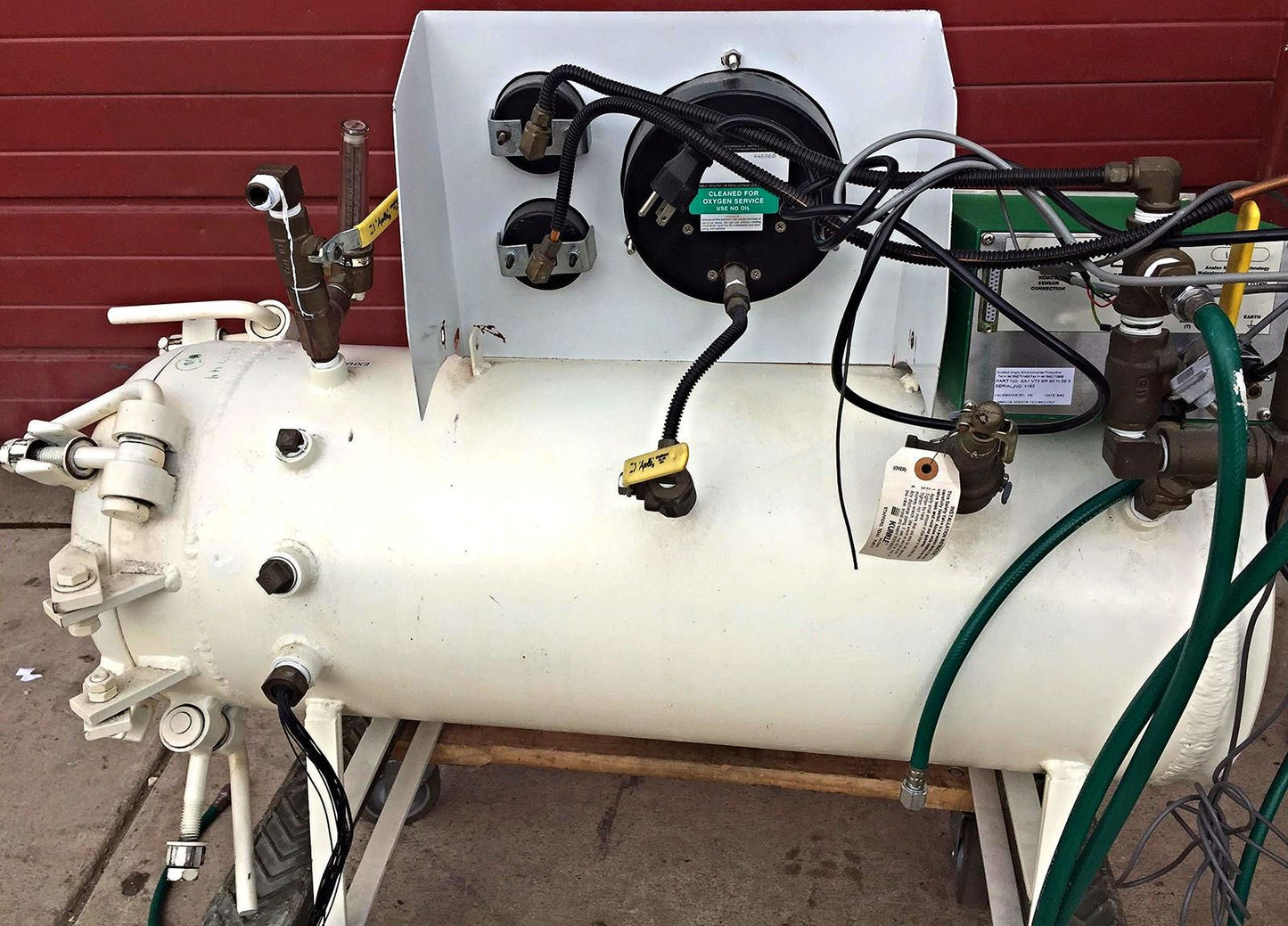 TUBE TURNS MDMT-20F HYPERBARIC CHAMBER CLASS 75 FREE SHIPPING