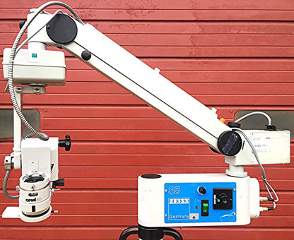 ZEISS S5 OPHTHALMOLOGIC MICROSCOPE STAND OPMI MD WATCH VIDEO FREE SHIPPING