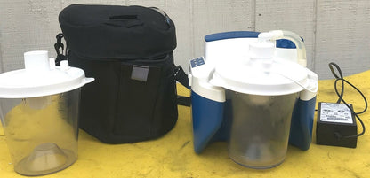 DEVILBISS VACU-AIDE QSU QUIET SUCTION 7314PD PULMONARY PUMP WATCHVIDEO FREESHIP