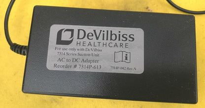 DEVILBISS VACU-AIDE QSU QUIET SUCTION 7314PD PULMONARY PUMP WATCHVIDEO FREESHIP