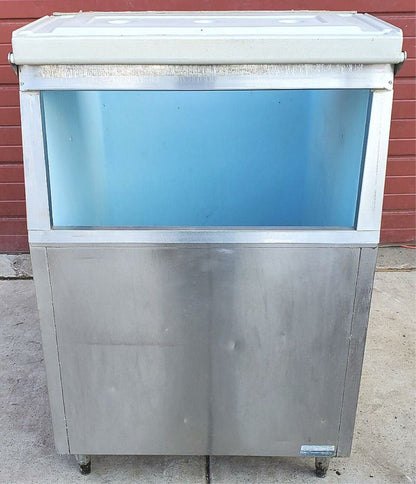 HOSHIZAKI LARGE 30"Wide ICE STORAGE BIN MODEL B-500SD 500 lb Capacity FREE SHIP