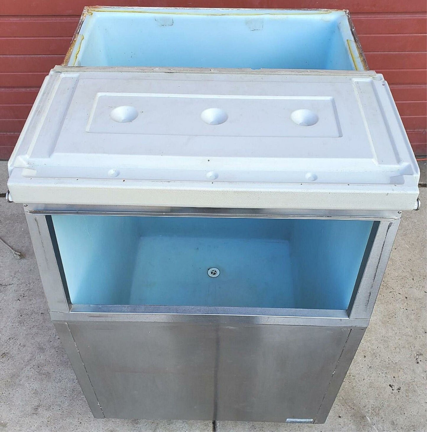 HOSHIZAKI LARGE 30"Wide ICE STORAGE BIN MODEL B-500SD 500 lb Capacity FREE SHIP