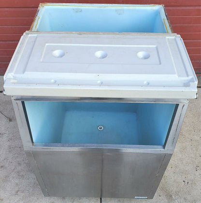 HOSHIZAKI LARGE 30"Wide ICE STORAGE BIN MODEL B-500SD 500 lb Capacity FREE SHIP